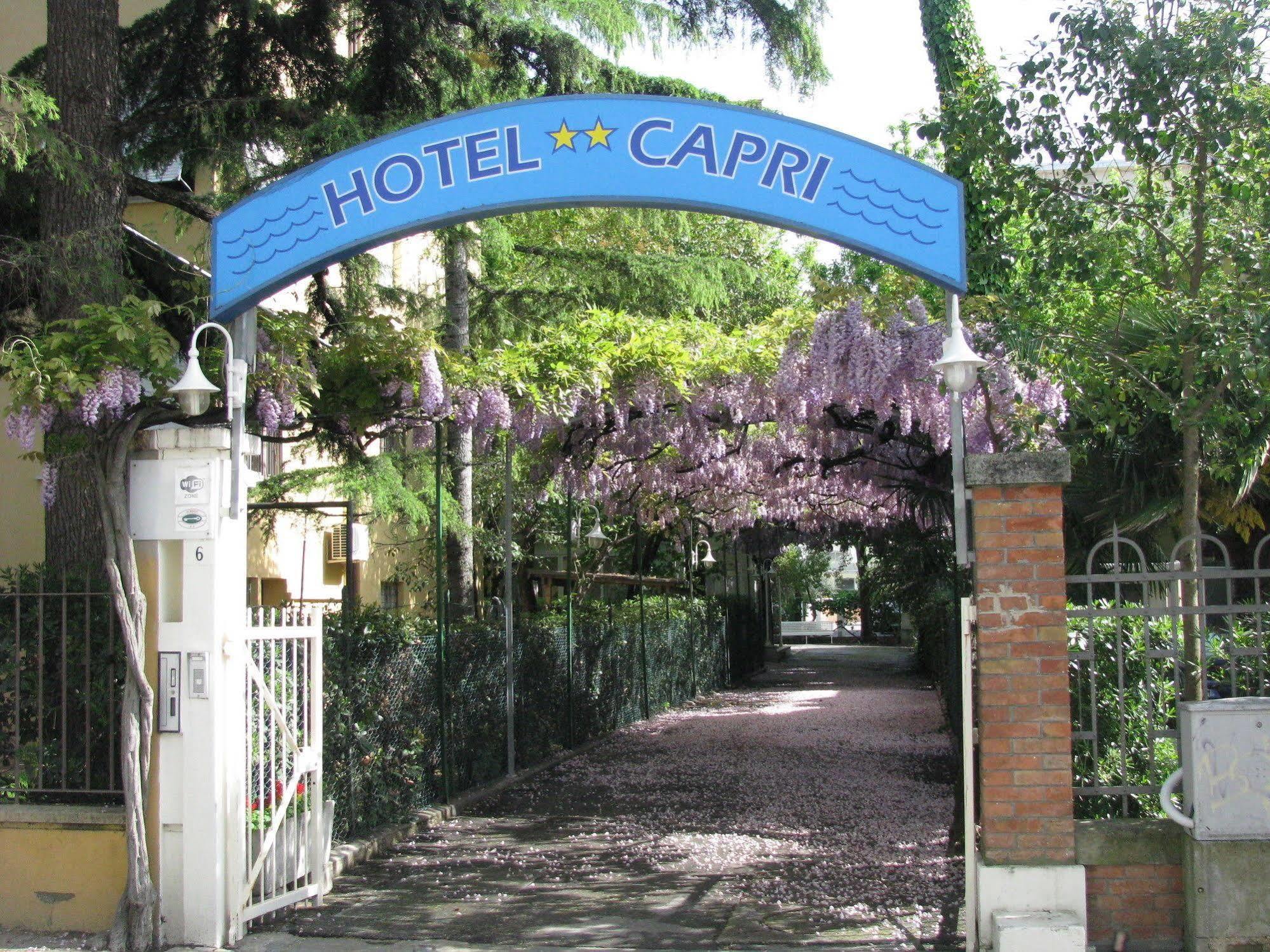 Hotel Capri Rimini Exterior photo